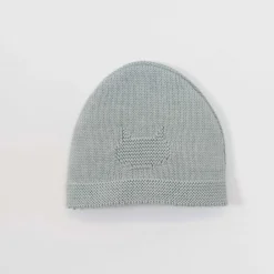 Bonnets, Moufles, Chaussons|Vêtements Naissance*La Manufacture de Layette Bonnet Tricot Petits Chats de Bleu Danube