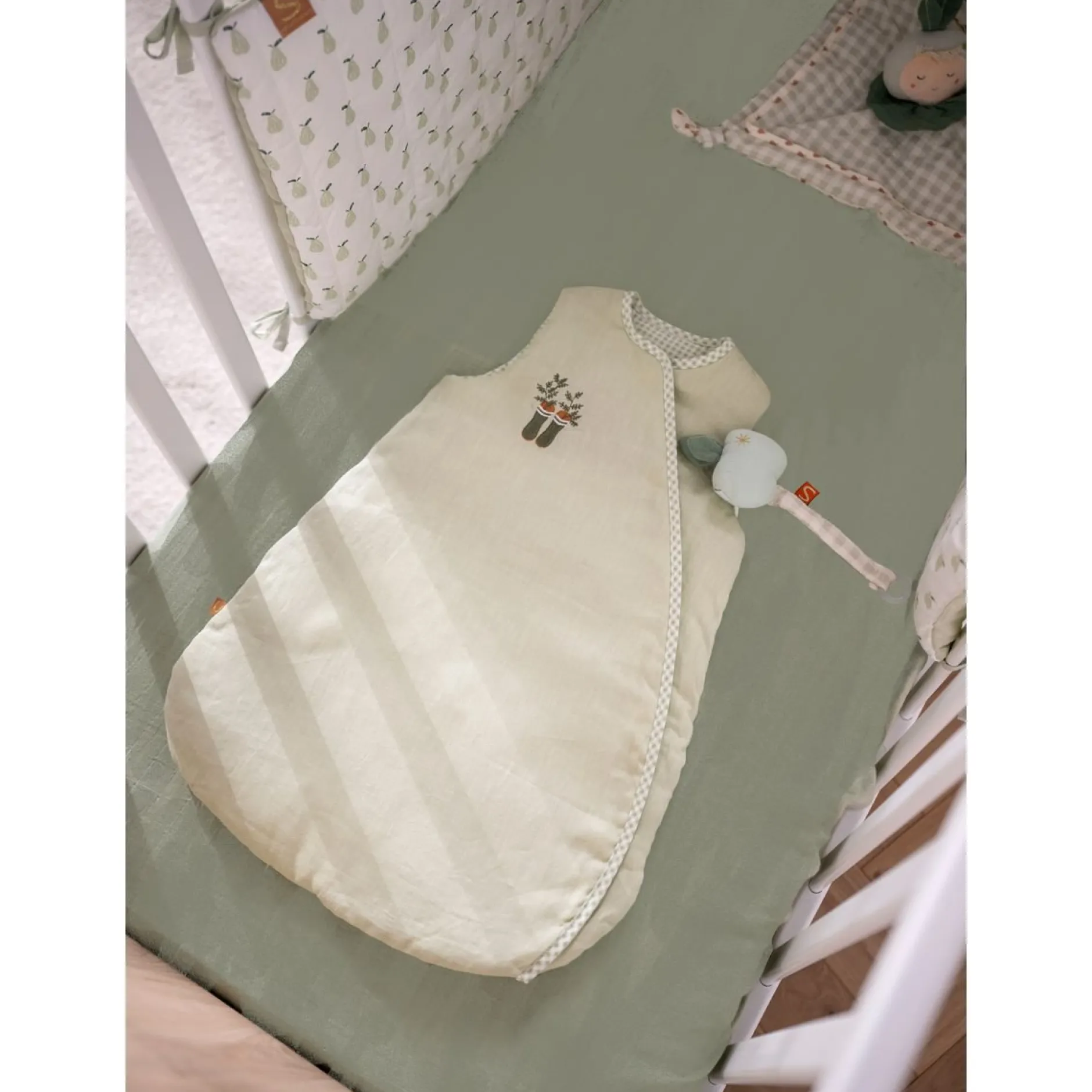 Gigoteuses & Nids D'Ange*Sauthon Baby Déco Botanica Gigoteuse Naissance Naissance de Verte