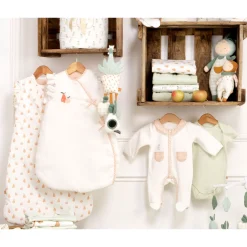 Gigoteuses & Nids D'Ange*Sauthon Baby Déco Botanica Gigoteuse Ouatinée 0-6 mois de à volants