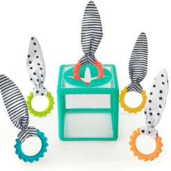 Jouets D'Activités*Sassy Boîte à anneaux textures de