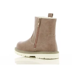 Chaussures Fille|Chaussettes, Collants, Chaussons*P'tit Bisou premiers pas Bottines cœurs 21 de Vieux rose