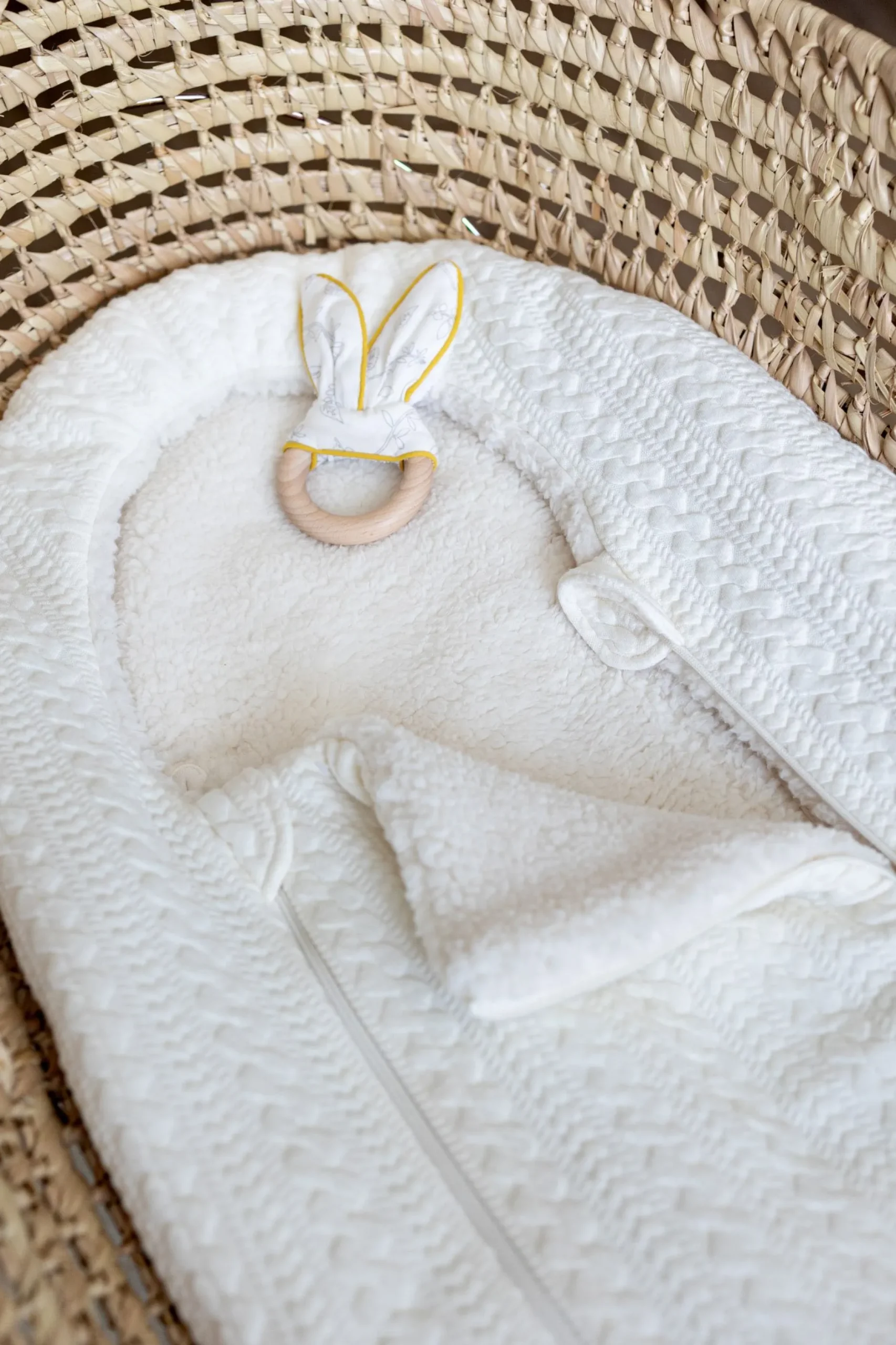 Gigoteuses & Nids D'Ange*Domiva Boubou Nid d'Ange 80 cm de Blanc