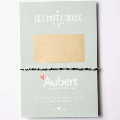 Bijoux|Soins & Beauté*Les Mots Doux Bracelet annonce "Veux tu être mon Parrain ?" de Vert d'eau