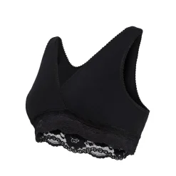 Lingerie|Vêtements*Carriwell Brassière allaitement dentelle de Noir