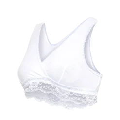 Lingerie|Vêtements*Carriwell Brassière allaitement dentelle de Blanc