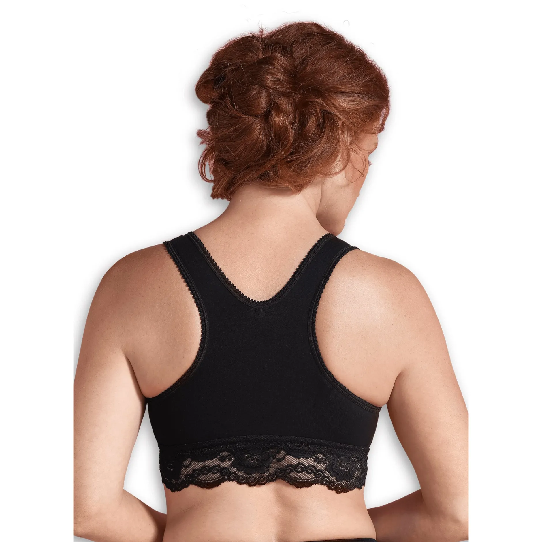 Lingerie|Vêtements*Carriwell Brassière d'allaitement cache-cœur coton bio XL de Noir