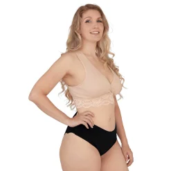 Lingerie|Vêtements*Carriwell Brassière d'allaitement cache-cœur coton bio S de Beige