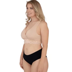 Lingerie|Vêtements*Carriwell Brassière d'allaitement cache-cœur coton bio S de Beige