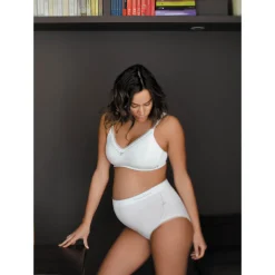 Lingerie|Vêtements*Cache Coeur Brassière de grossesse et d'allaitement Illusion S de Noir