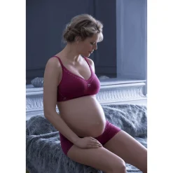 Lingerie|Vêtements*Cache Coeur Brassière de grossesse et d'allaitement Illusion S de Noir