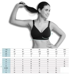 Lingerie|Vêtements*Carriwell Brassière De Grossesse Sans Coutures M de Noir