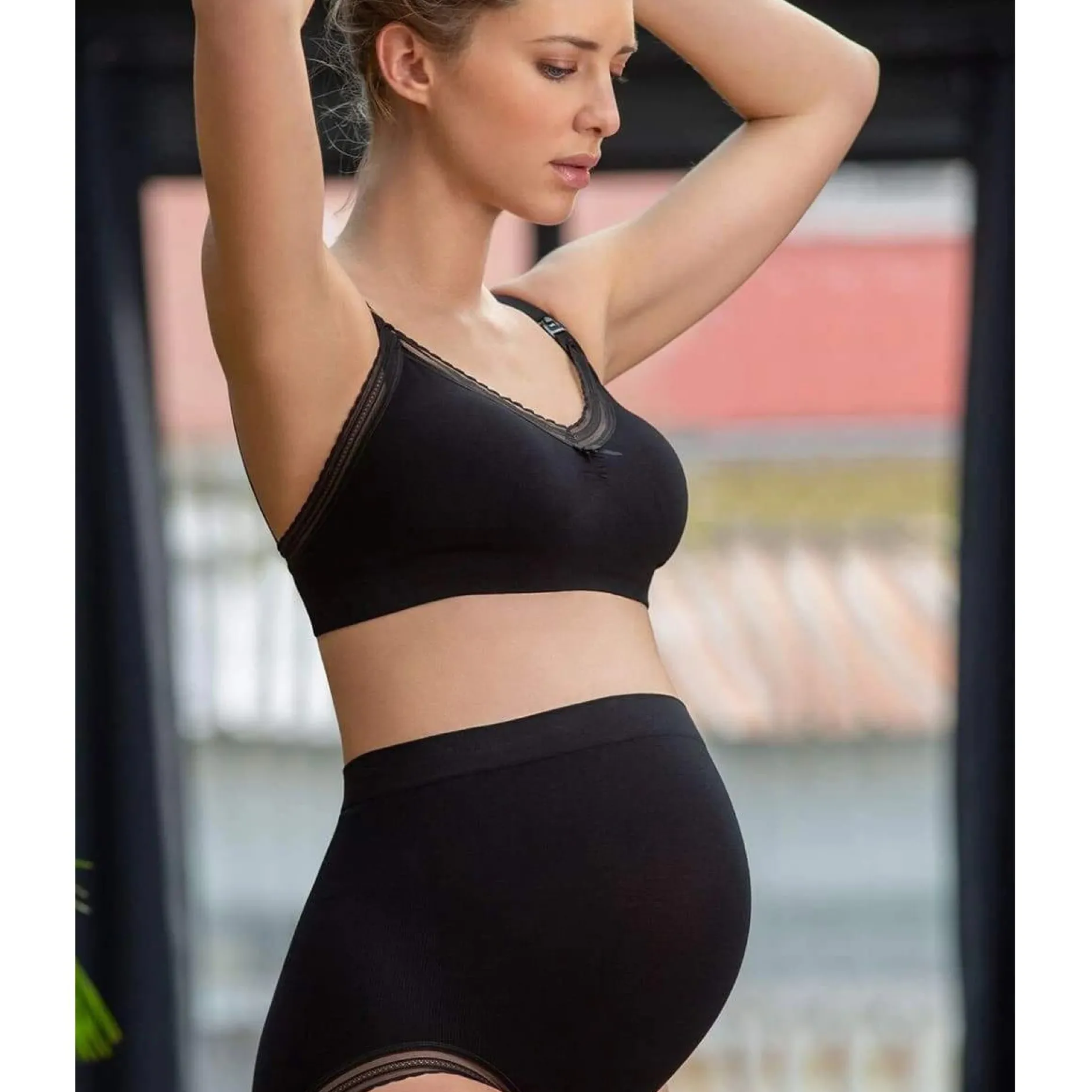 Lingerie|Vêtements*Cache Coeur Brassière de maternité Milk S de Noir