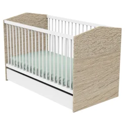 Tiroirs De Lit*Sauthon Baby's Sweet Home Cabanon Tiroir de lit 70x140 de Blanc