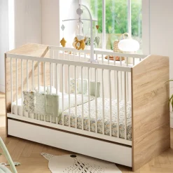 Tiroirs De Lit*Sauthon Baby's Sweet Home Cabanon Tiroir de lit 70x140 de Blanc