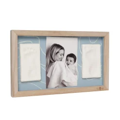 Cadres Photos*Petit Artichaut Cadre 2 empreintes de Blue Abstrait