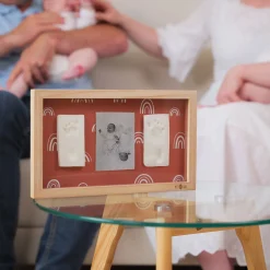 Cadres Photos*Petit Artichaut Cadre 2 empreintes de Rainbow Terracotta