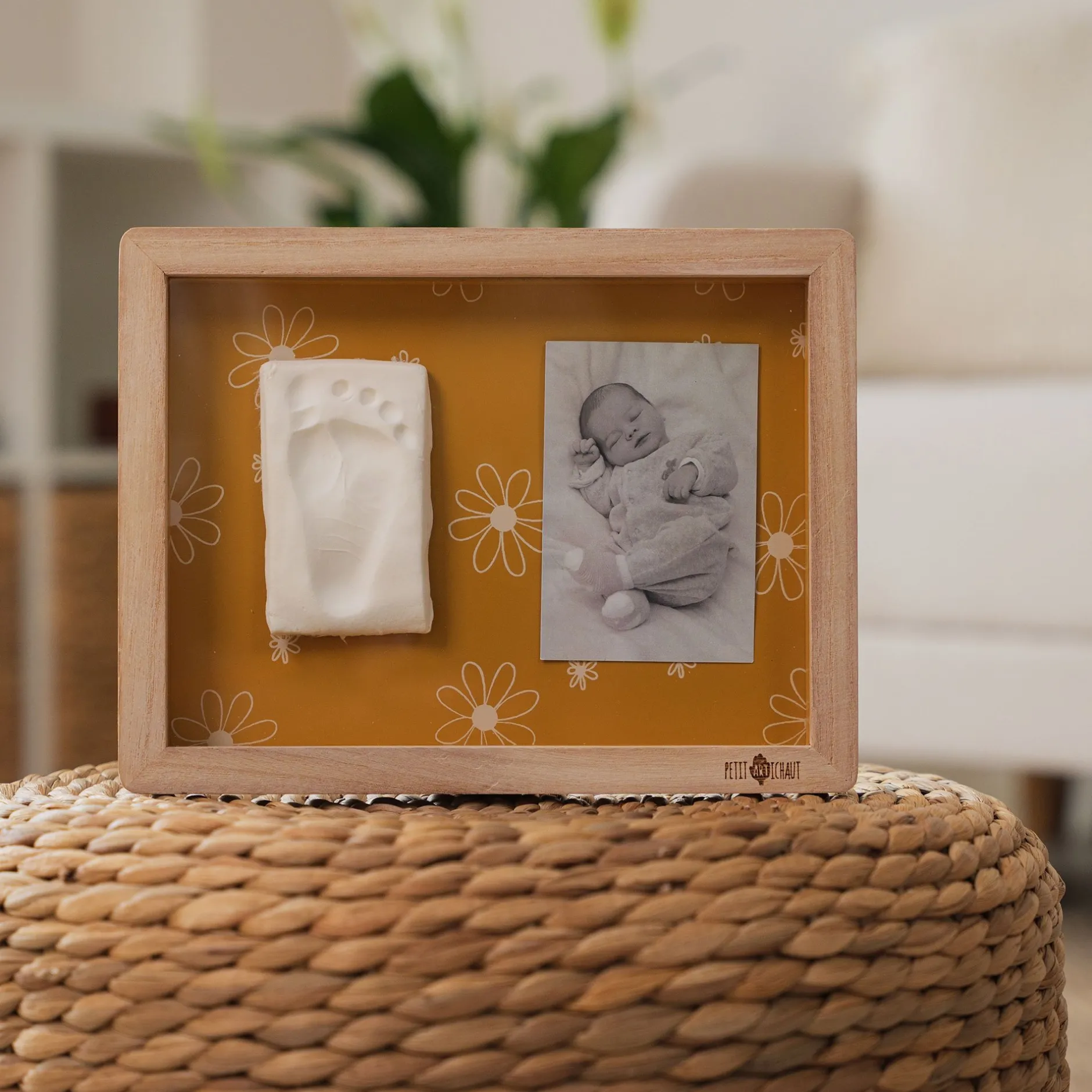 Cadres Photos*Petit Artichaut Cadre classique de Daisy ochre