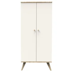 Armoires 2 Portes*Sauthon Baby's Sweet Home Camille Armoire 2 portes de Crème Chêne Doré