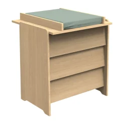 Plans À Langer|Plans*Sauthon Baby's Sweet Home Cannelle Dispositif à langer de Chêne miel