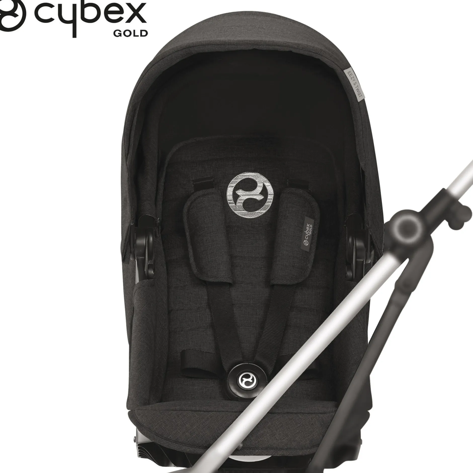 Tout Pour Vos Balades|Accessoires Poussettes*CYBEX Canopy Eezy S Twist de Black