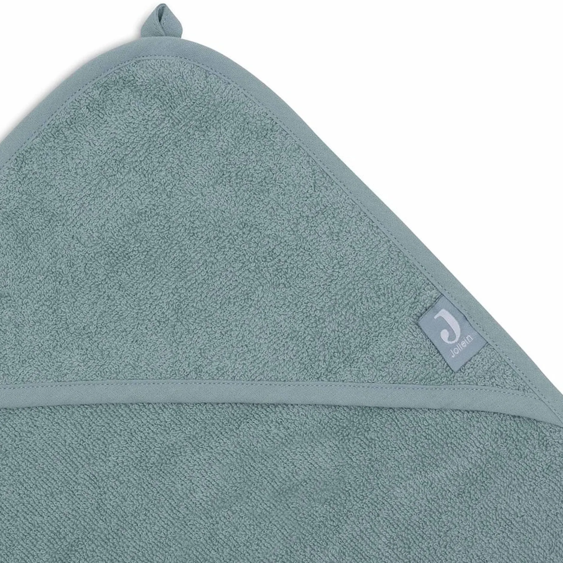 Sorties De Bain*Jollein Cape de bain en éponge 100 x 100 cm de Sea Green