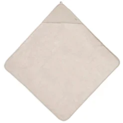 Sorties De Bain*Jollein Cape de bain Soft Waves 75 x 75 cm de Nougat