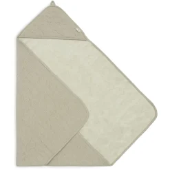 Sorties De Bain*Jollein Cape de bain Soft Waves 75 x 75 cm de Olive Green