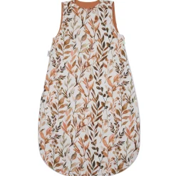 Gigoteuses & Nids D'Ange*BB&Co Caramel Forest Gigoteuse ouatinée de Imprimé feuillages cassonade