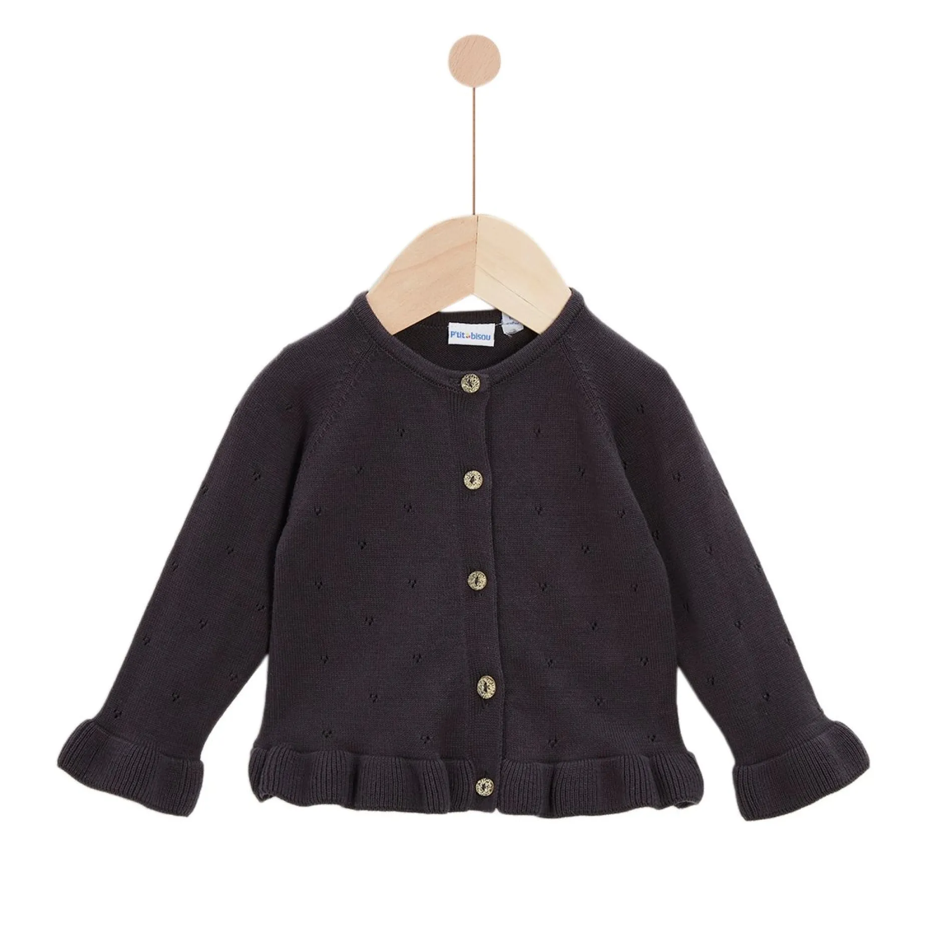 Gilets, Pulls, Cardigans*P'tit bisou Cardigan de Encre de Chine