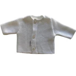 Collection Tricot|Vêtements Naissance*P'tit bisou Cardigan coton bio Collection Trousseau Tricot 2019 0 mois de