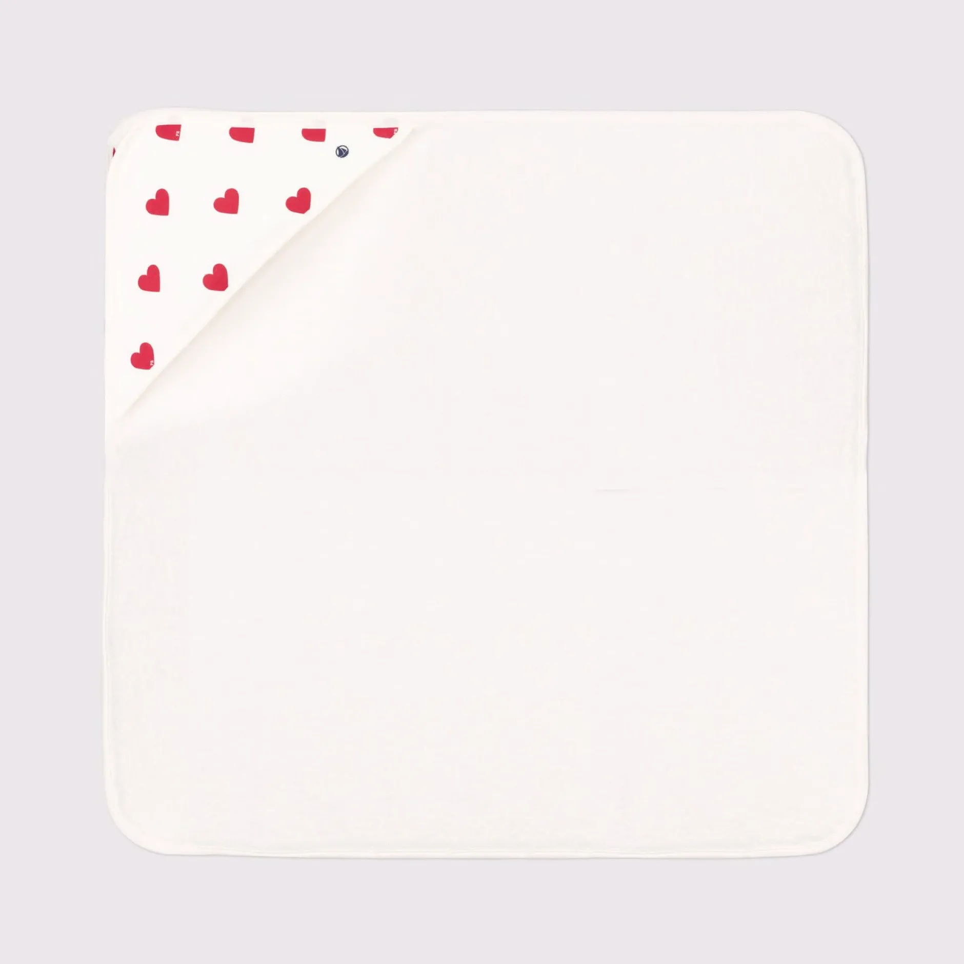 Sorties De Bain*Petit Bateau Carré de bain en coton de Marshmallow