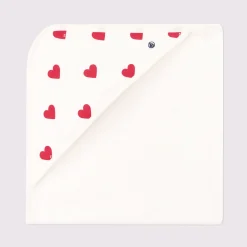 Sorties De Bain*Petit Bateau Carré de bain en coton de Marshmallow