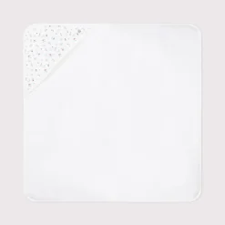 Sorties De Bain*Petit Bateau Carré de bain en coton de Marshmallow