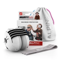 Sécurité Domestique*Alpine Casque anti-bruit Muffy Baby de Black