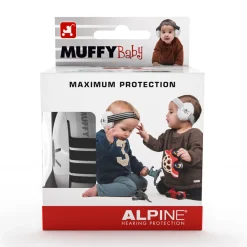 Sécurité Domestique*Alpine Casque anti-bruit Muffy Baby de Black