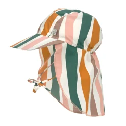 Chapeaux, Bonnets, Écharpes|Chapeaux, Bonnets, Écharpes*Lässig Casquette protège nuque anti-UV de Vagues Rose