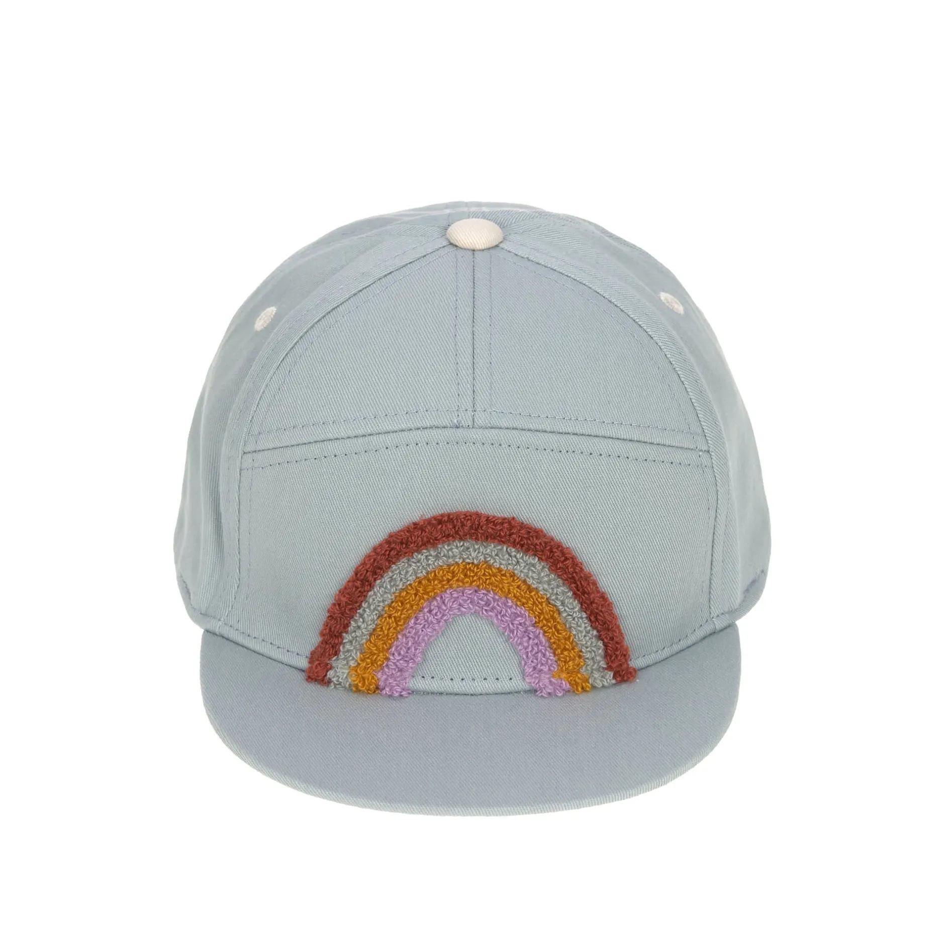 Chapeaux, Bonnets, Écharpes|Chapeaux, Bonnets, Écharpes*Lässig Casquette visière plate 48 cm de Arc-en-ciel, bleu clair