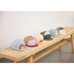 Chapeaux, Bonnets, Écharpes|Chapeaux, Bonnets, Écharpes*Lässig Casquette visière plate 48 cm de Arc-en-ciel, bleu clair