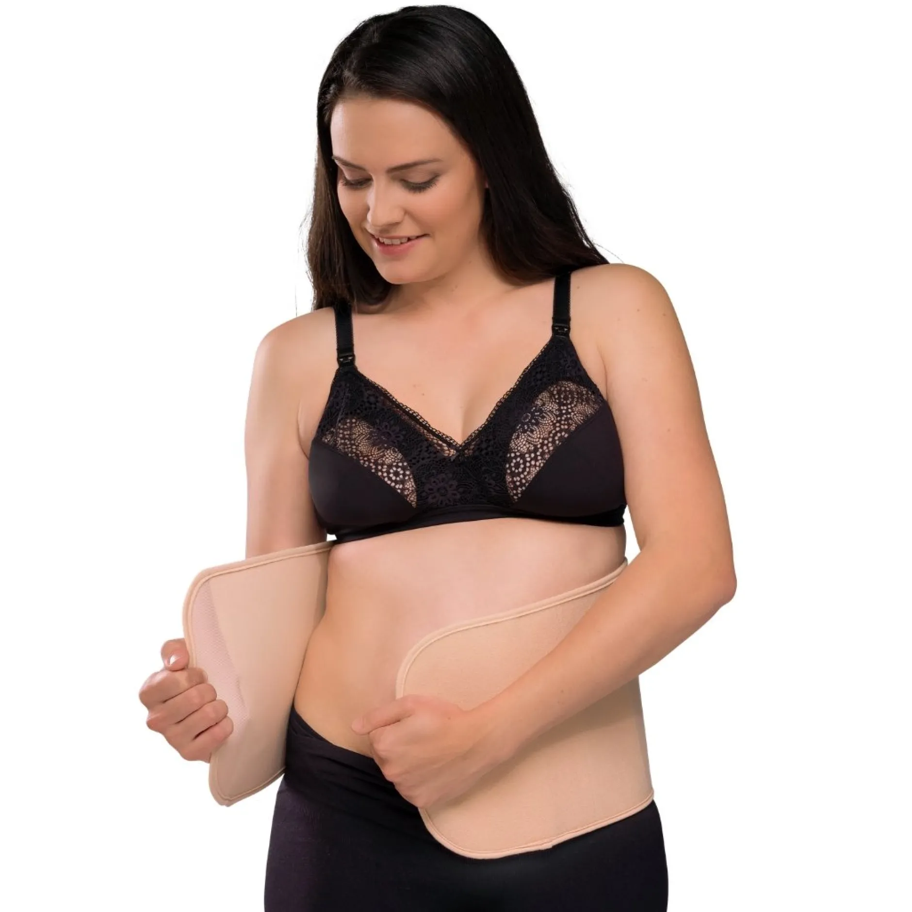 Vêtements|Lingerie*Carriwell Ceinture de maintien abdominal en coton biologique de Beige