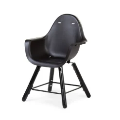Chaises Hautes Évolutives*Childhome Chaise haute Evolu 2 + arceau de Noir