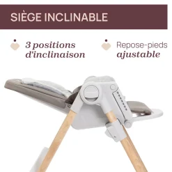 Chaises Hautes Évolutives*Chicco Chaise haute Polly Armonia de Scandinavian