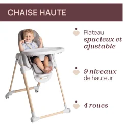 Chaises Hautes Évolutives*Chicco Chaise haute Polly Armonia de Carrara