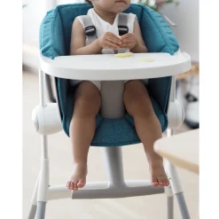 Chaises Hautes Réglables*Béaba Chaise haute Up & Down de Grey / White