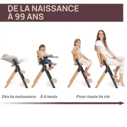 Chaises Hautes Évolutives*Chicco Chaise haute évolutive Meraviglia de Ebony