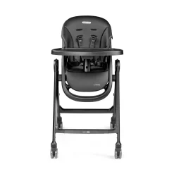 Chaises Hautes Réglables*Peg-Pérego Chaise Living de True Black