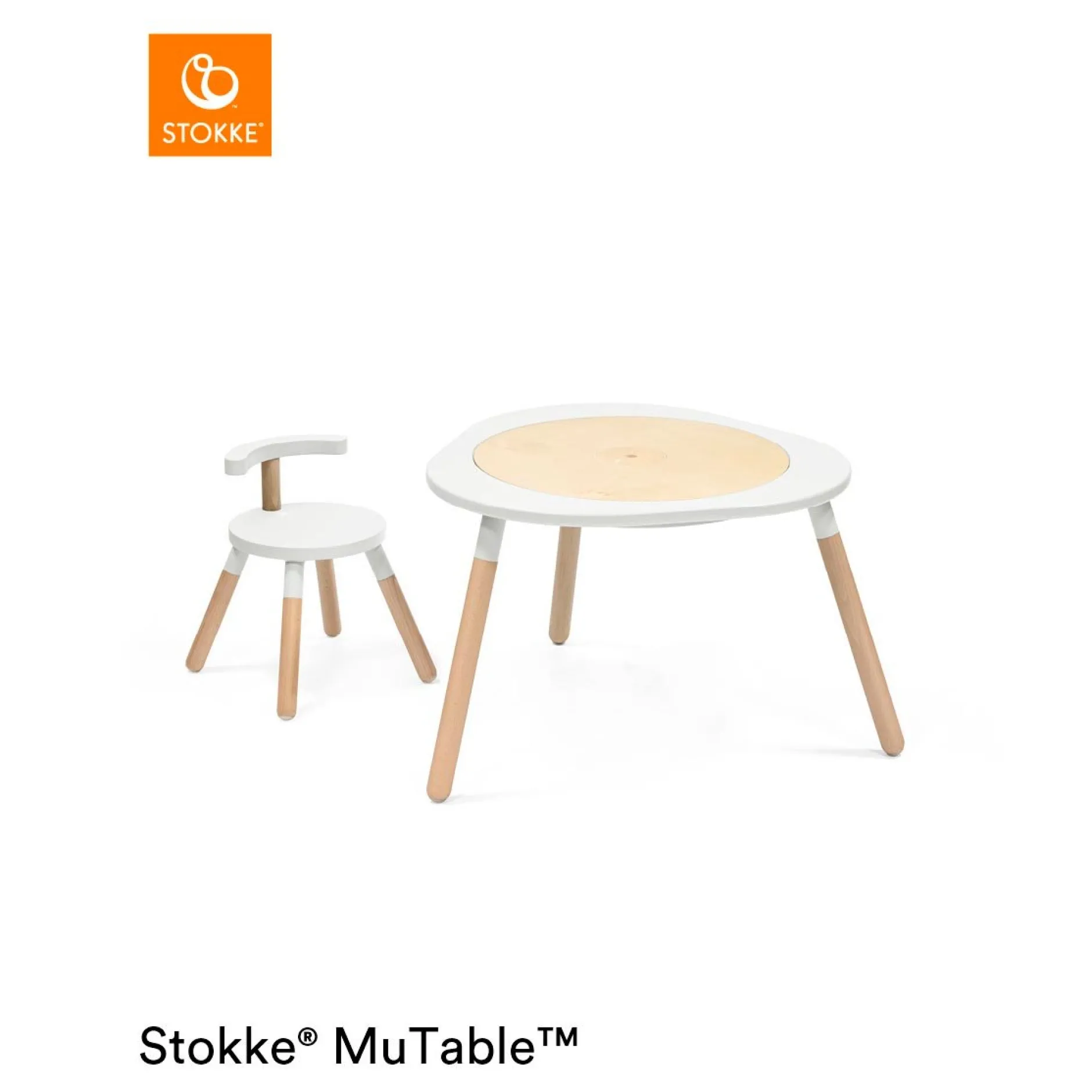 Autres Mobiliers*Stokke® Chaise MuTable™ V2 de Blanc