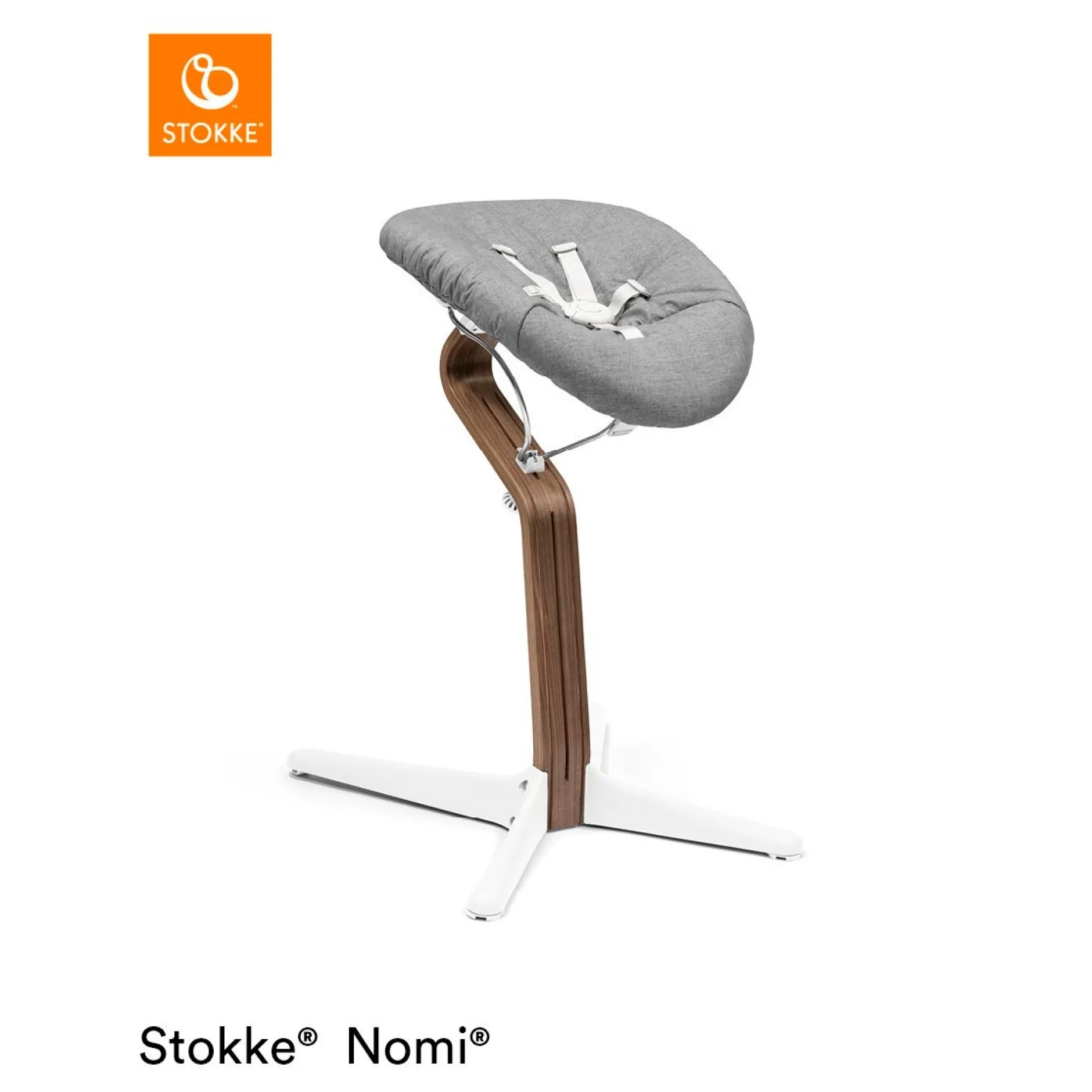 Chaises Hautes Évolutives*Stokke® Chaise Nomi® de Noyer Blanc