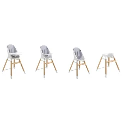 Chaises Hautes Évolutives*William Kent 1733 Chaise Skandi de Blanc