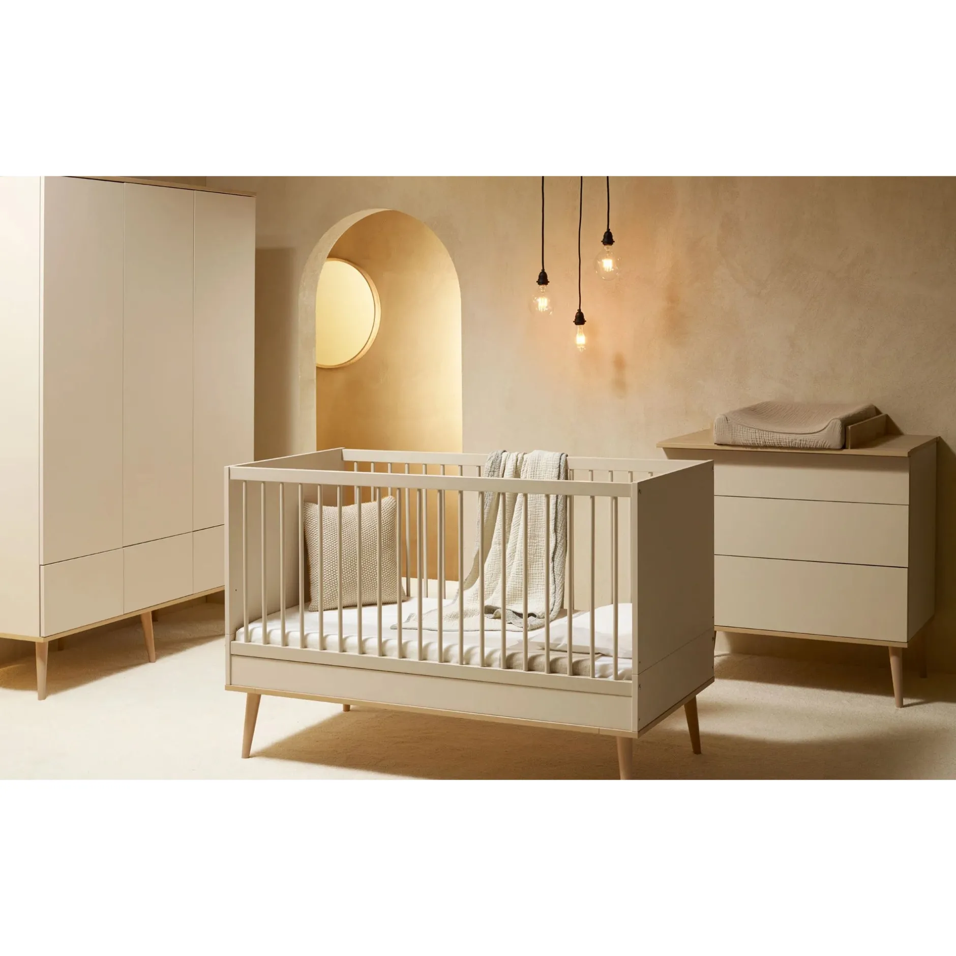 Lits 60X120 Non Évolutifs* Chambre Flow lit 60x120 + armoire + commode de Quax