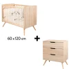 Commodes|Lits 60X120 Non Évolutifs* Chambre Sixties Duo : Lit 60 x 120 + Commode de Sauthon Baby's Sweet Home